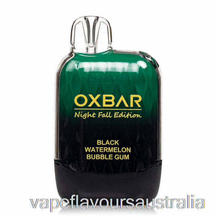 Vape Nicotine Australia OXBAR G8000 Disposable Black Watermelon Bubblegum